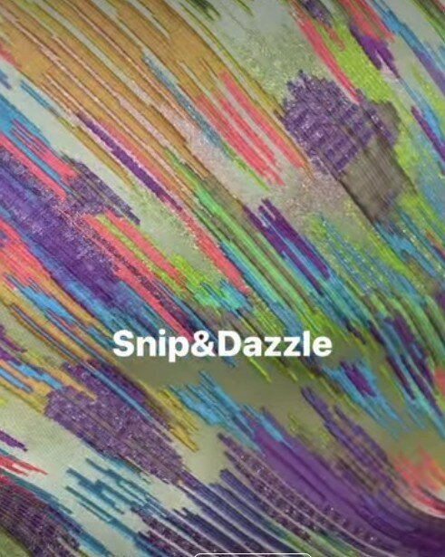 Sunny Kente Inspired Brocade