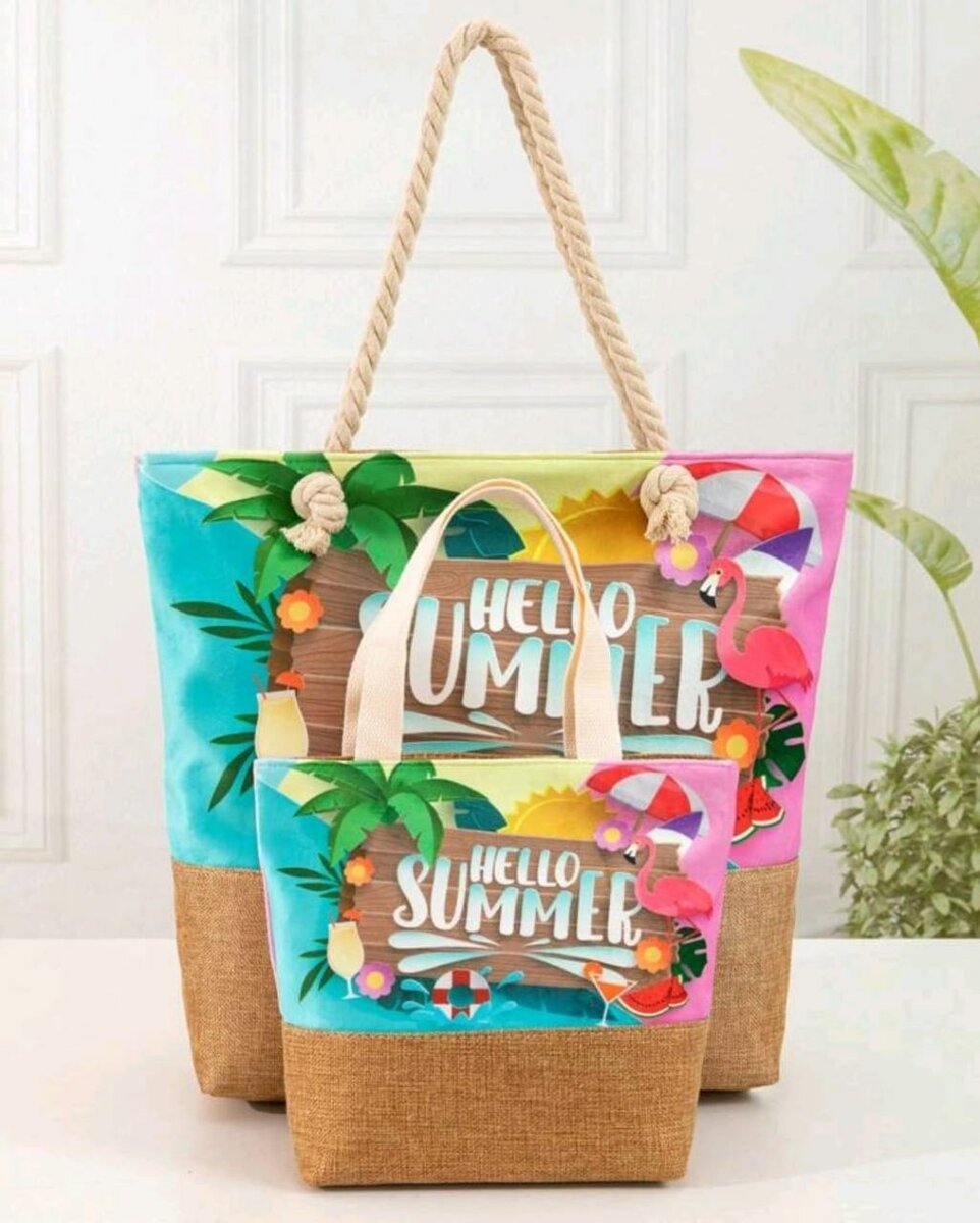 Sacs Plage Été Imprimés