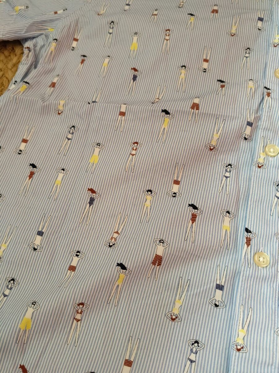 Chemise Homme Motifs Été