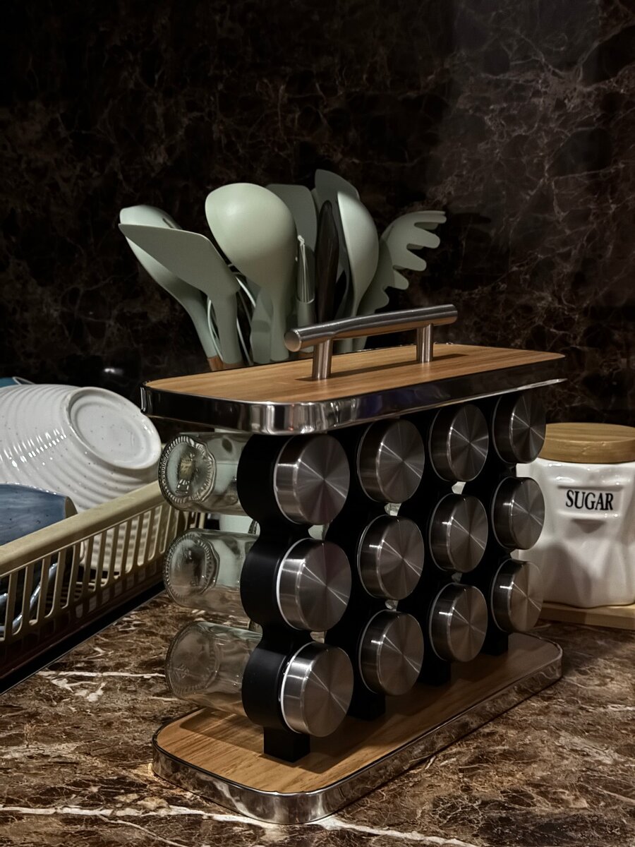 хранение для специй - 12 банок