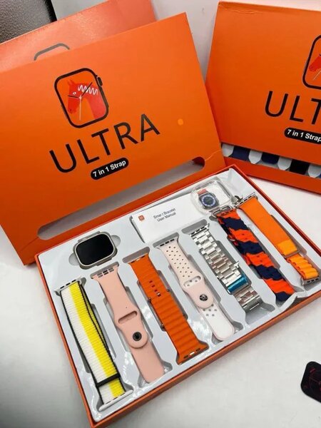 Ultra 7 in 1 Strap Smartwatch 49mm | Series 8 Ultra Smart Wa