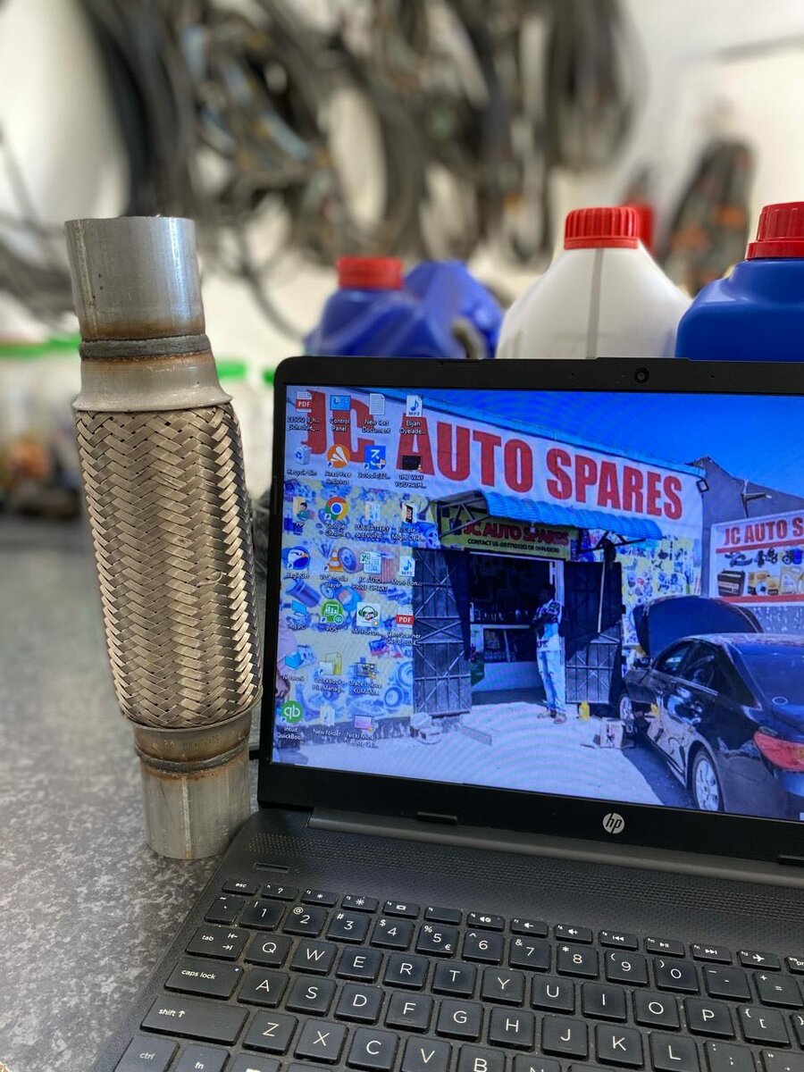 Mounting bush, Flexible pipe &  assorted belts available