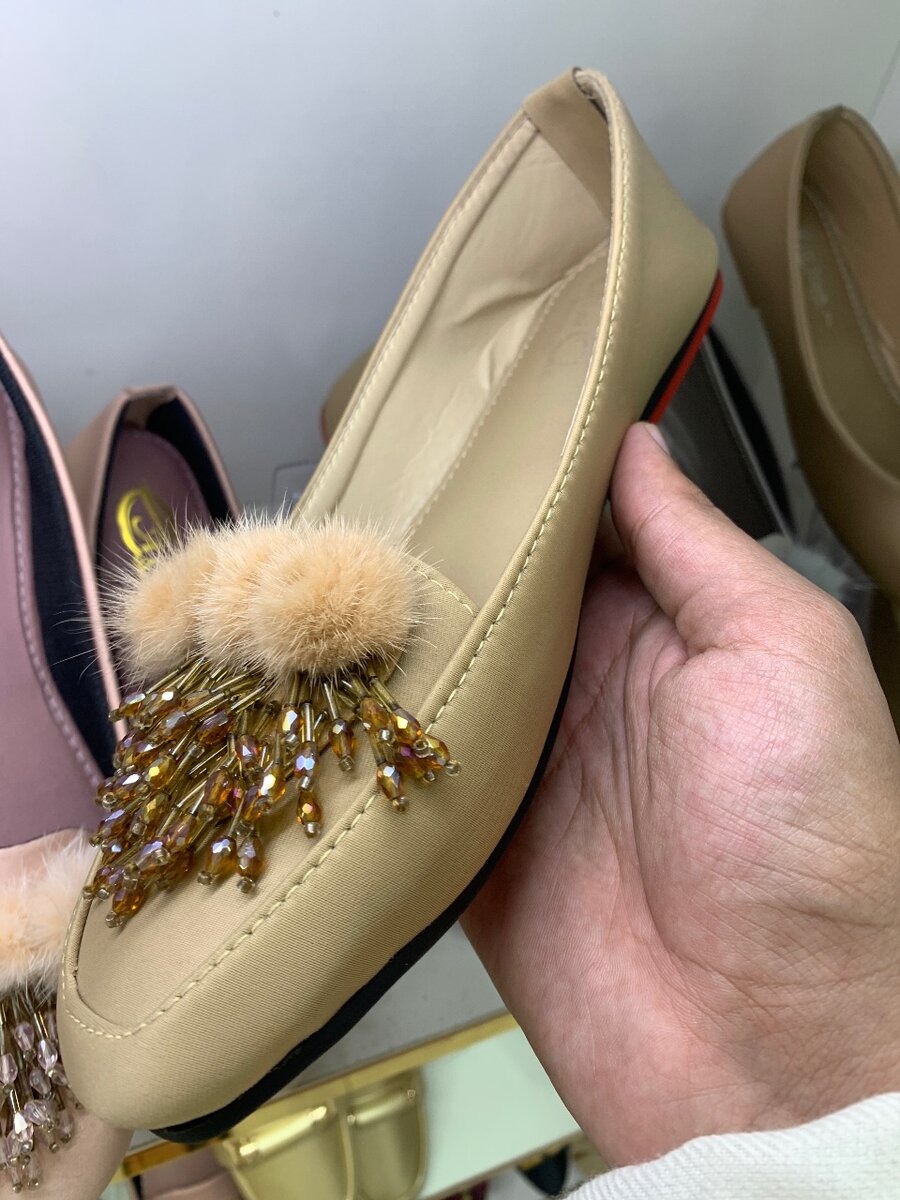 Ladies Pumps 2 Colors Cream,Gray