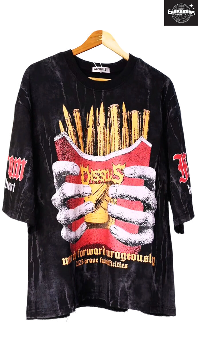 T-shirt graphique vintage