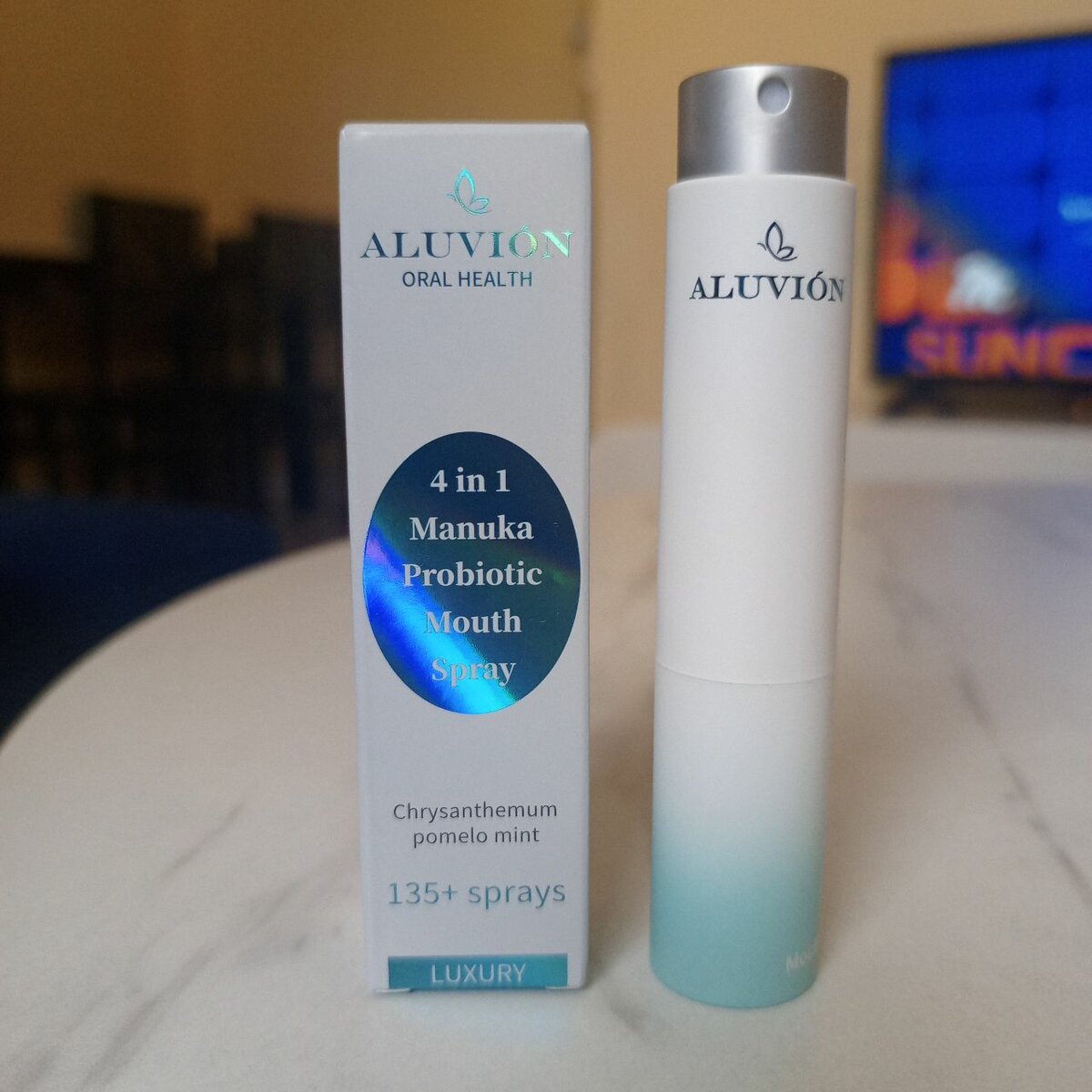 Aluvion 4 in 1 manuka probiotic mouth spray