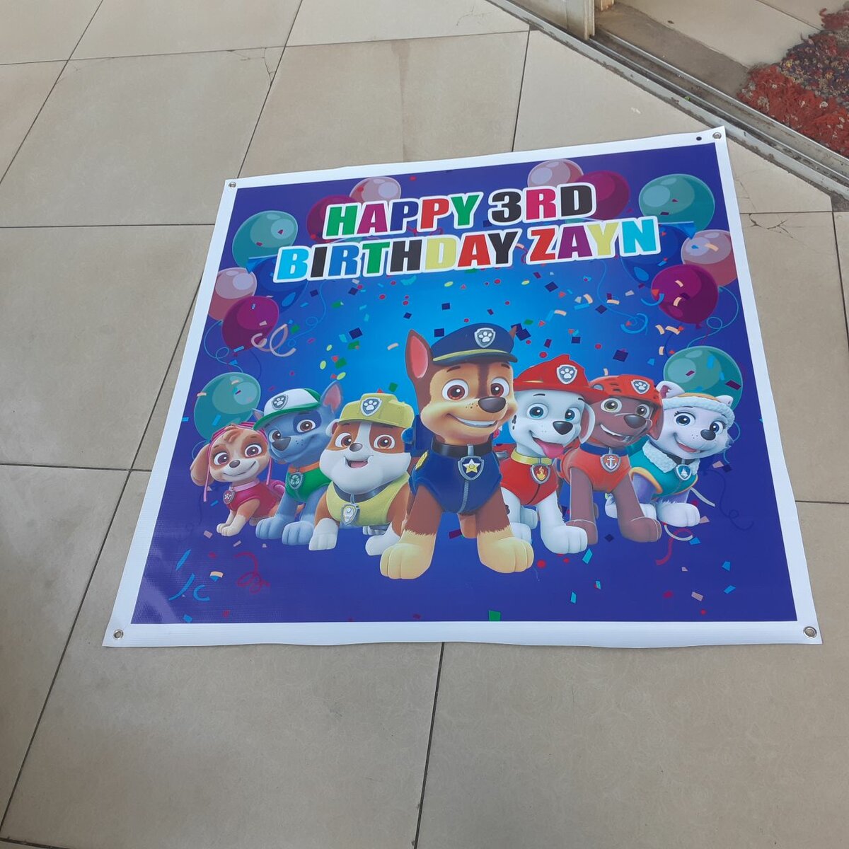 Birthday banners
