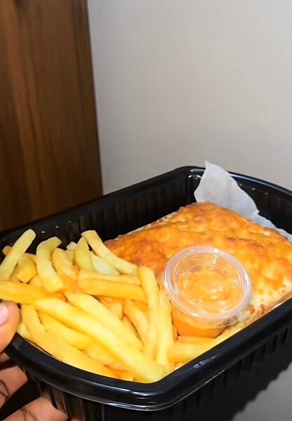 Croque monsieur frites jambon