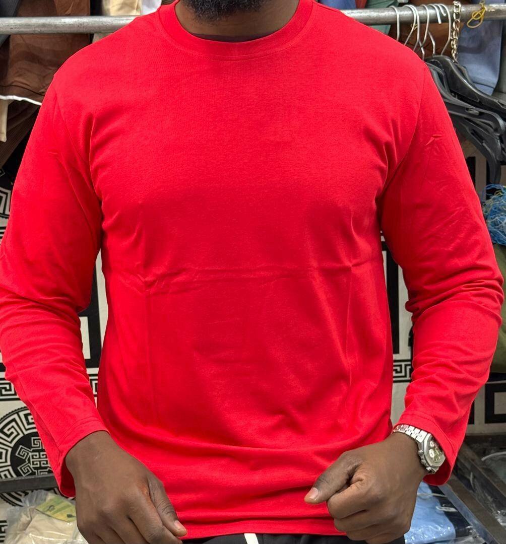 Long sleeved plain shirts