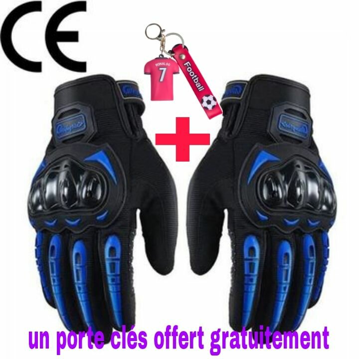 Gants de moto renforcés
