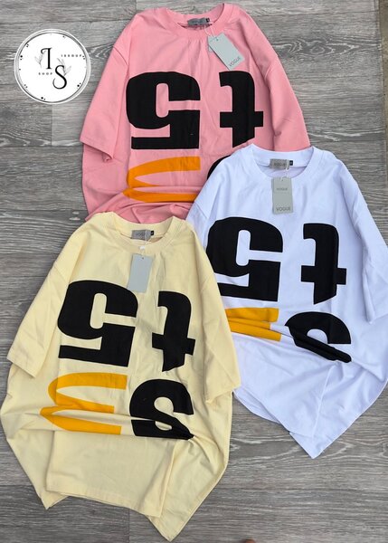 T-shirts oversize graphiques