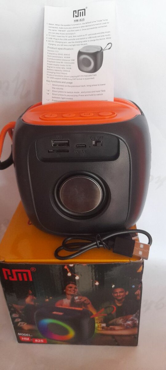 Enceinte Bluetooth sans fil HM