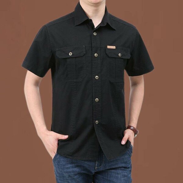 Chemise Homme Casual Élégante