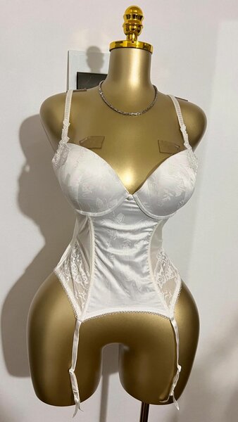 Corset Bustier Sexy Blanc