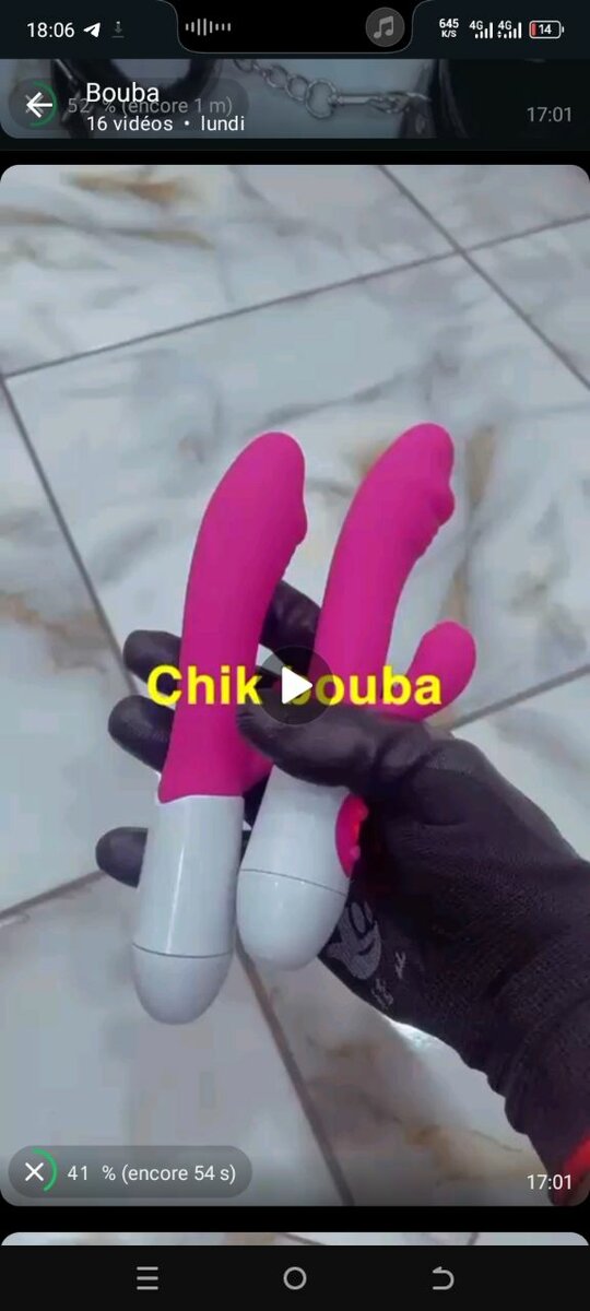 Vibrateur rose multifonction