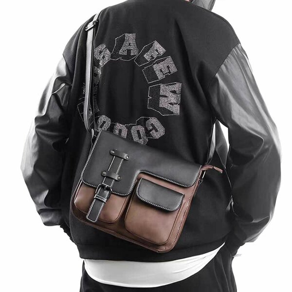 Sacoche en cuir élégante