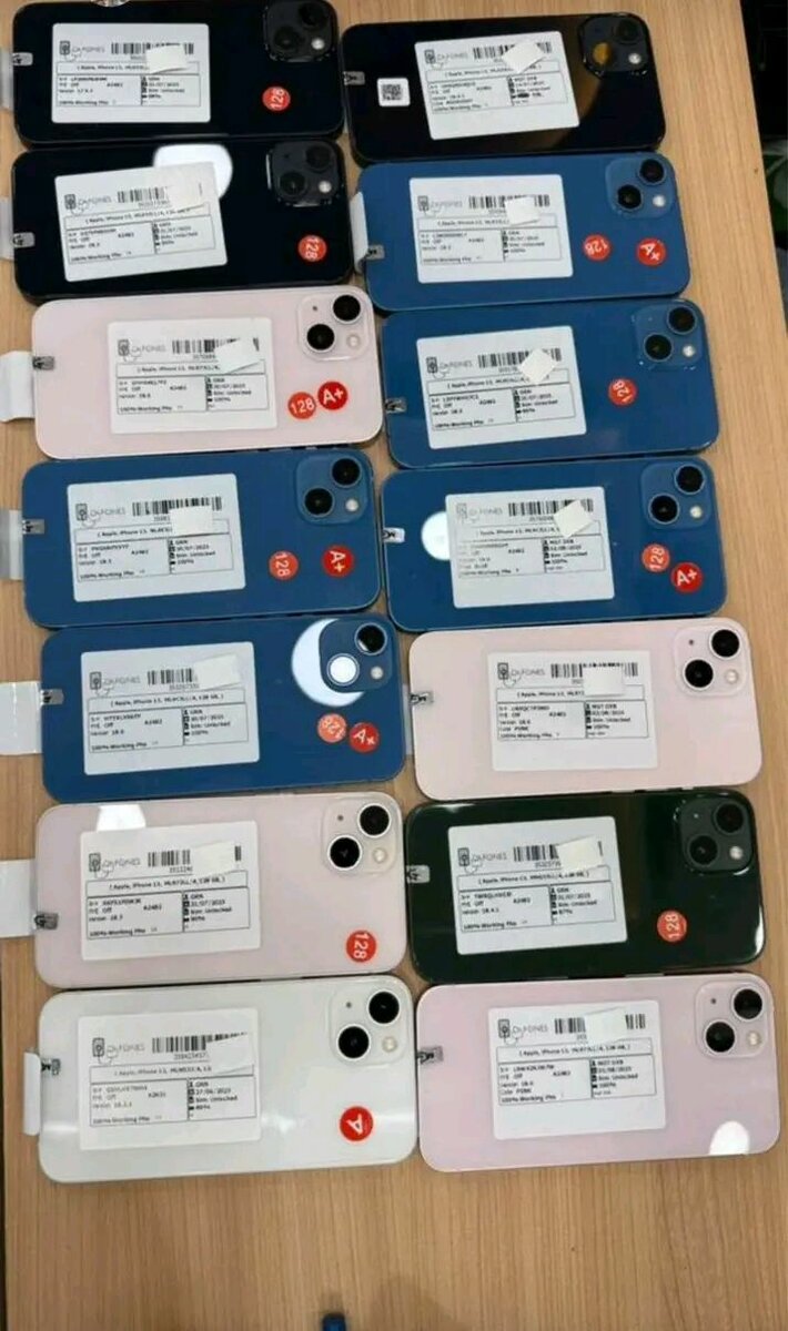 iPhone modèles variés