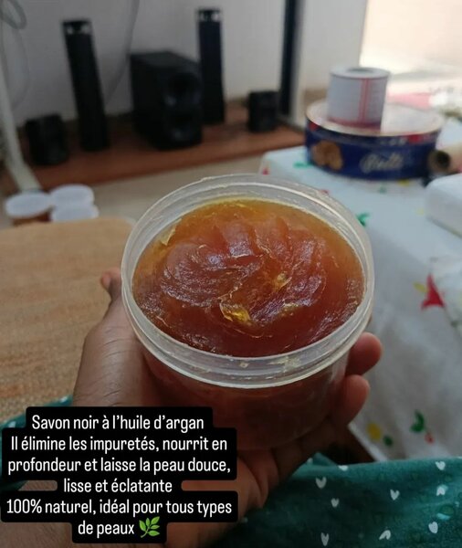 Savon Noir à l'Huile d'Argan