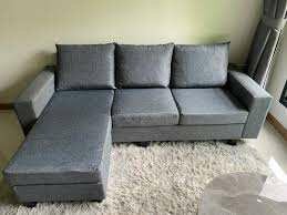 L shape sofa chair
