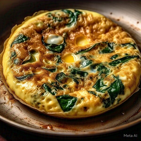 Diabetic Omelette in Butter