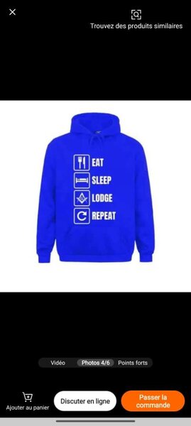 Sweat à Capuche Humour