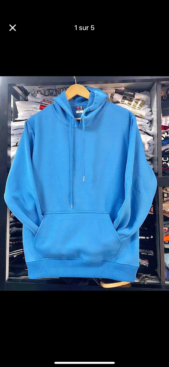 Sweat à capuche unisexe