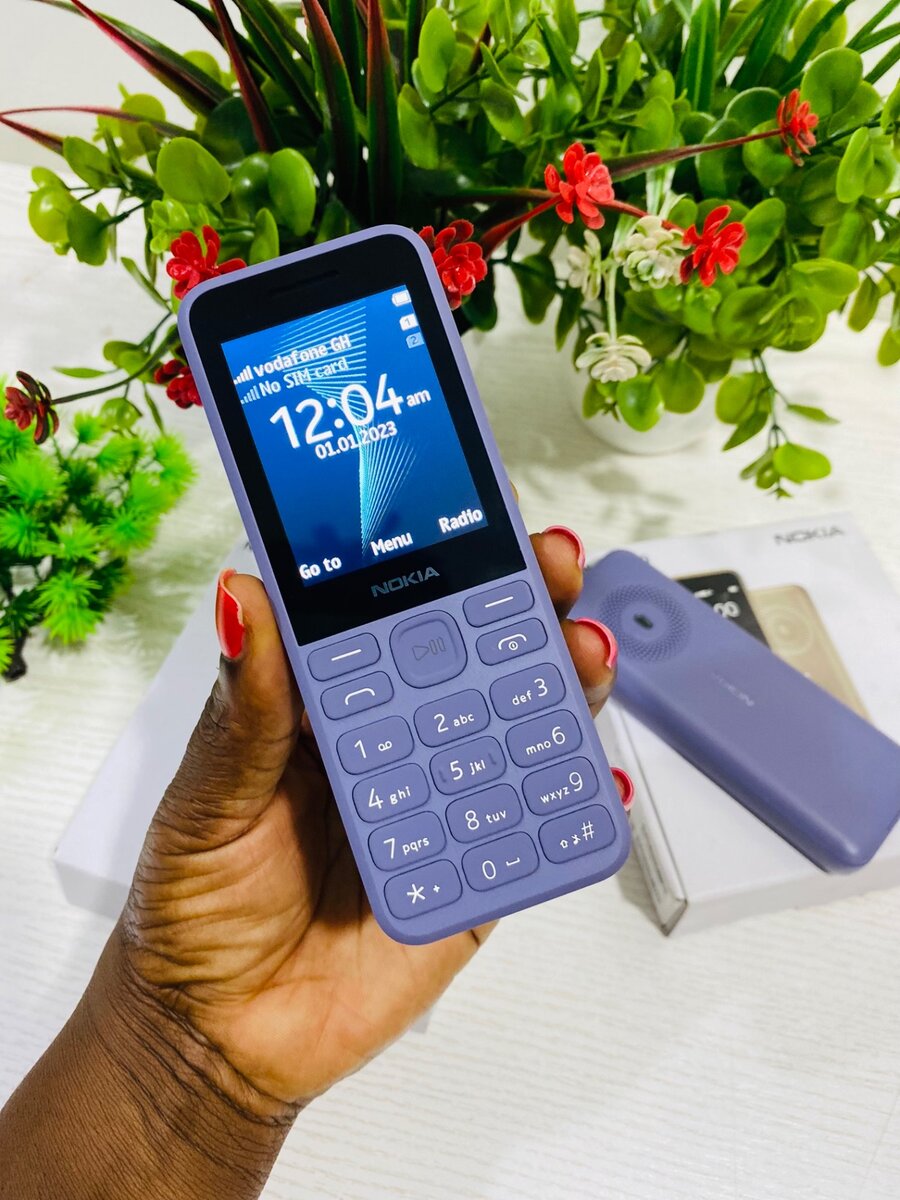 Nokia 130 2024 model, purple