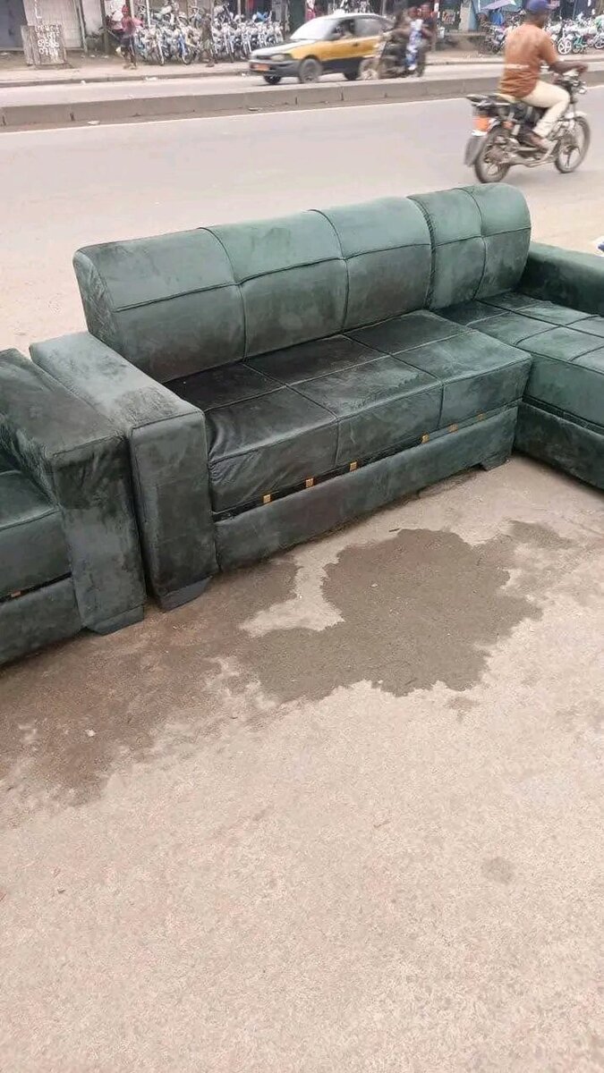 Canapé d'angle modulable