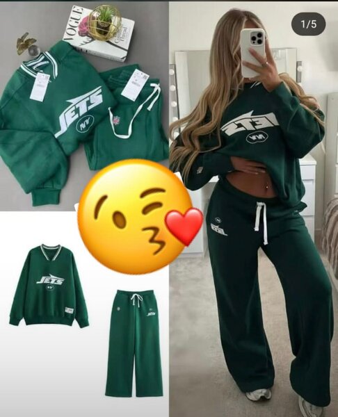 Ensemble sport vert tendance