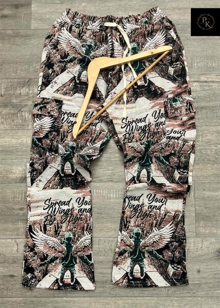 Pantalons imprimés colorés