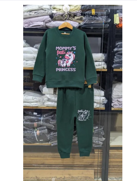 Winter Fleece Track suits for Kids Girls
