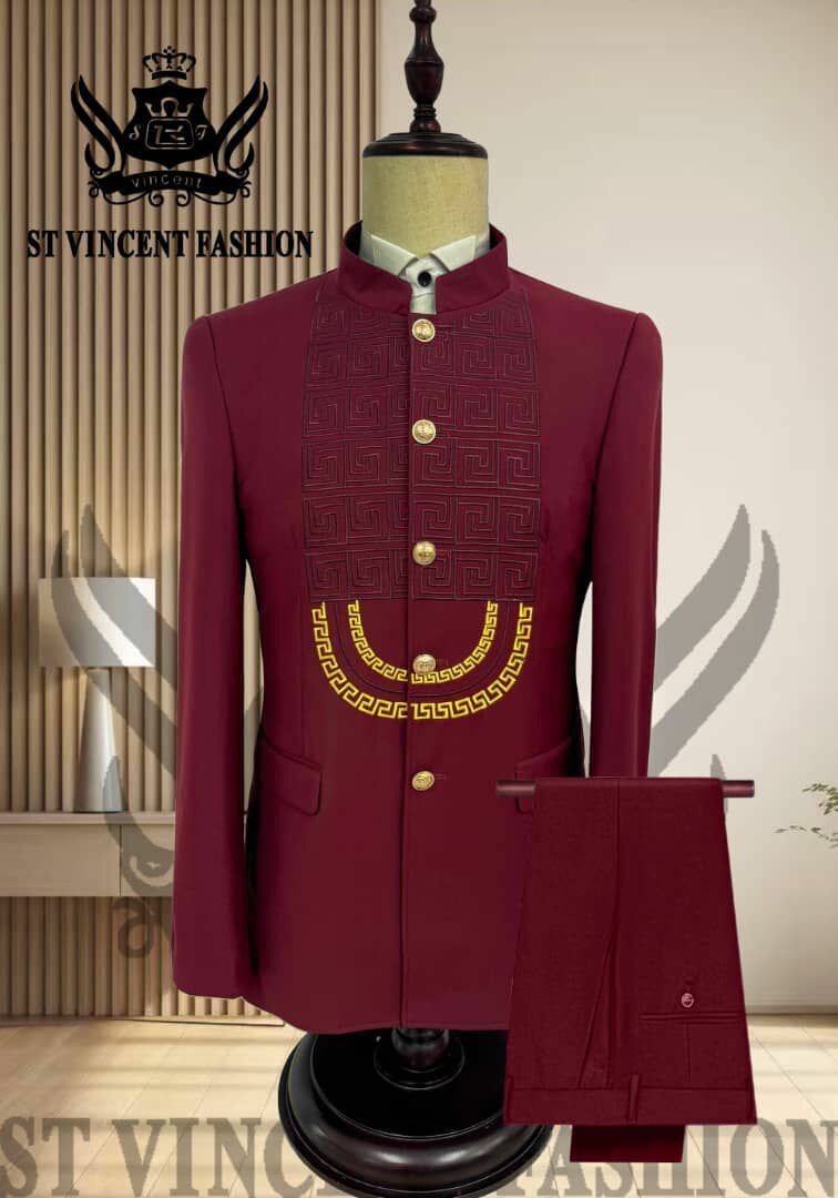 Veste Nehru Élégante Homme