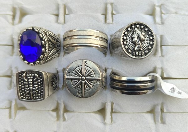 Bague en acier inoxydable