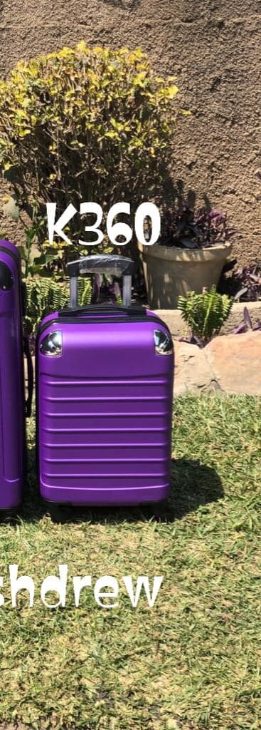 Travel bag purple small