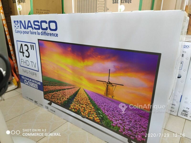 Télévision NASCO 43" FHD