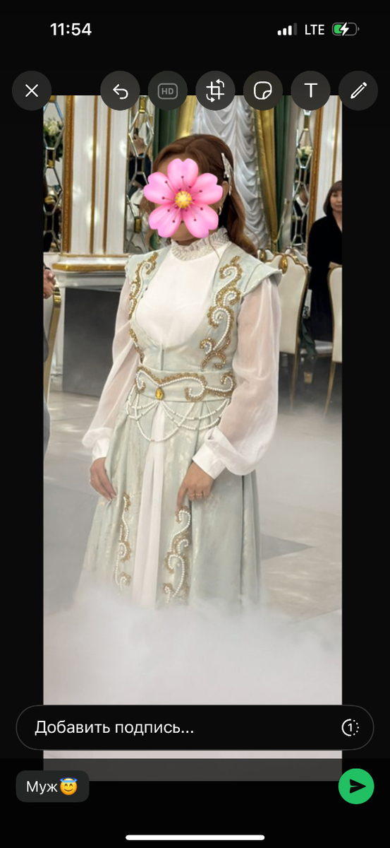 Накидка и платья на кыз узатуу