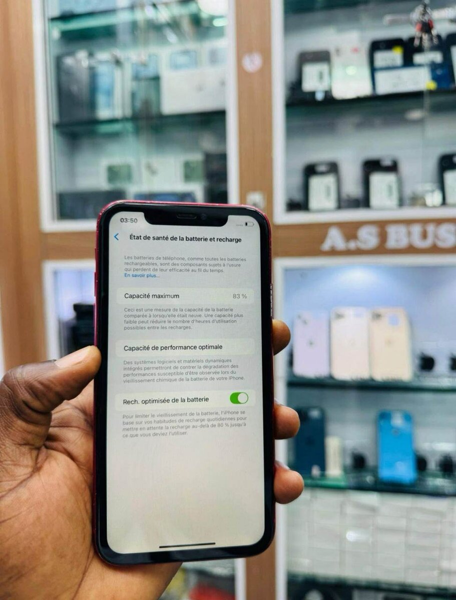 iPhone 11 simple Rouge