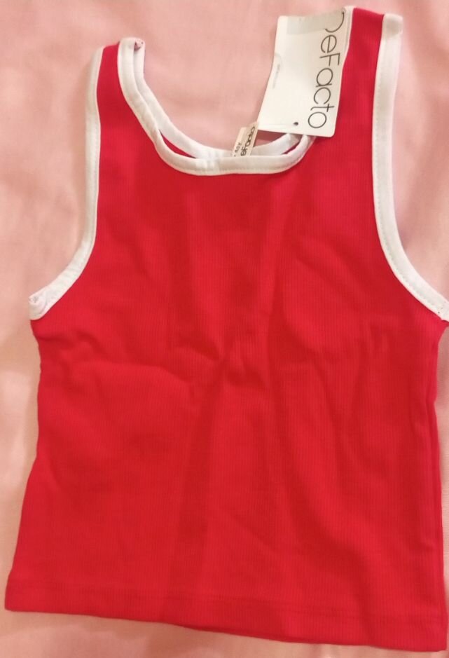 Red Kids Tank Top