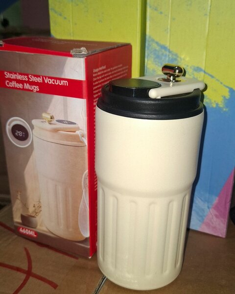 Mug Isotherme Acier Inox 460ml