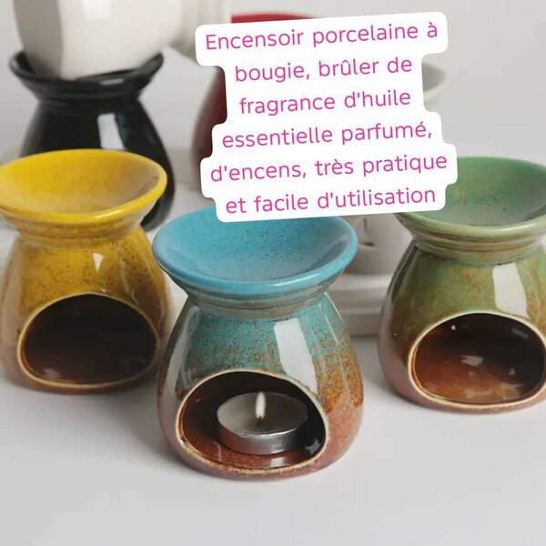 Brûleur d'encens en céramique