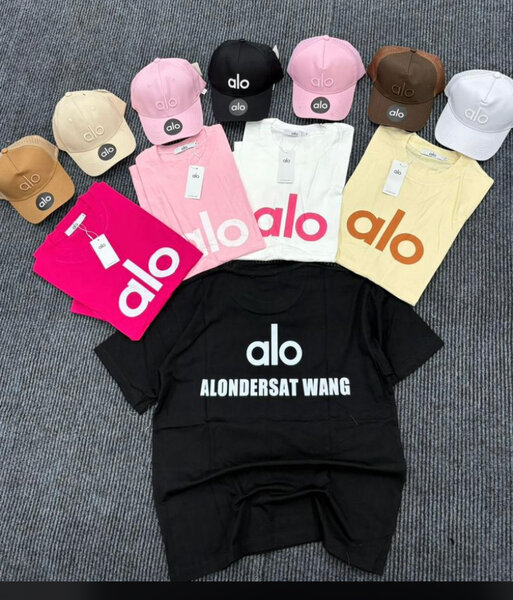 T-shirt et casquette Alo