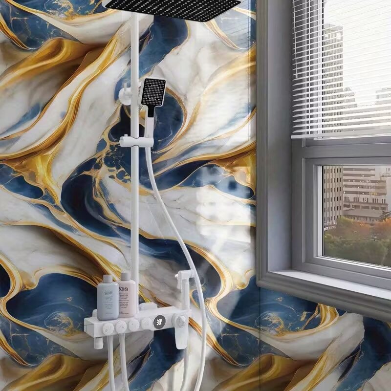 Carreau mural design marbré