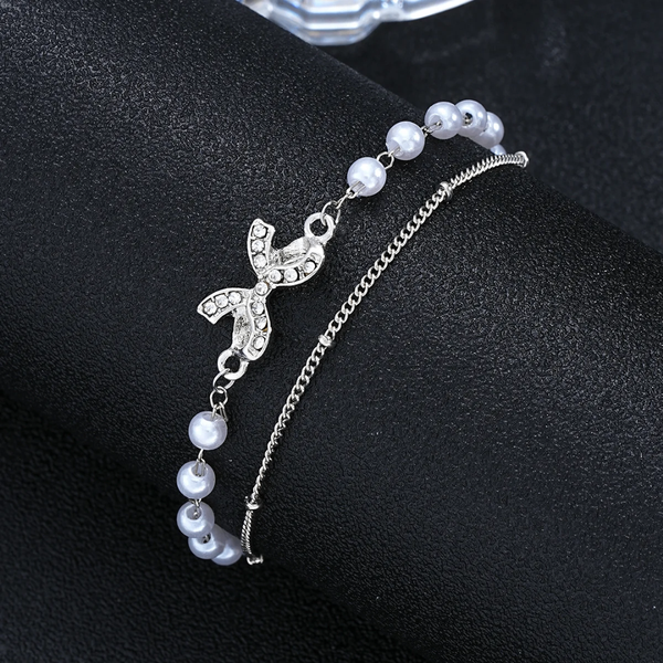 Bracelet perles élégant