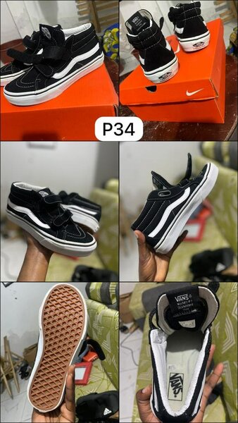 Baskets montantes noires Nike