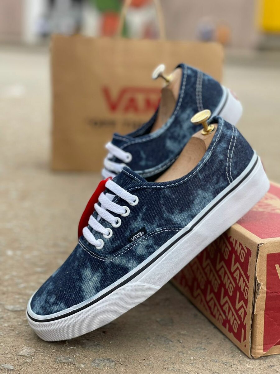 Baskets en jean tendance Vans