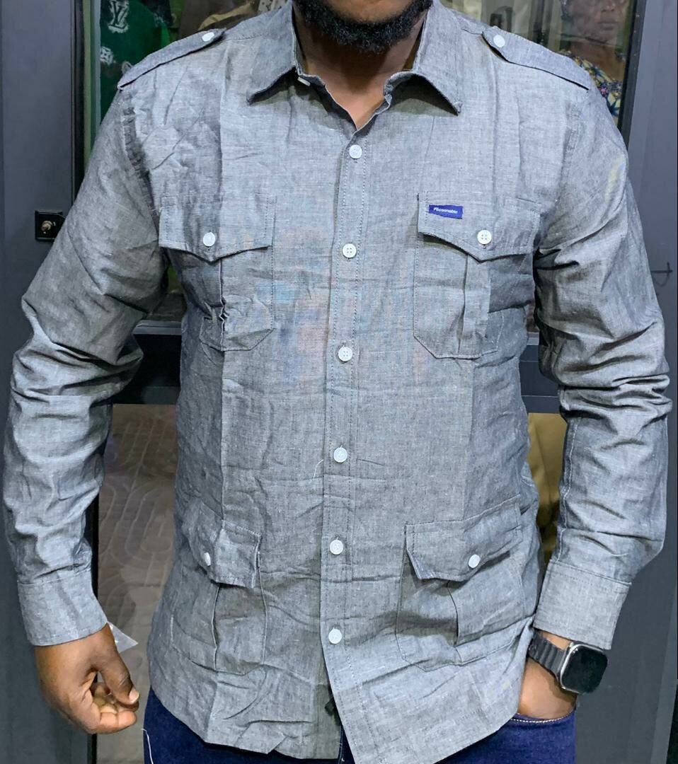 Chemise Homme Style Militaire