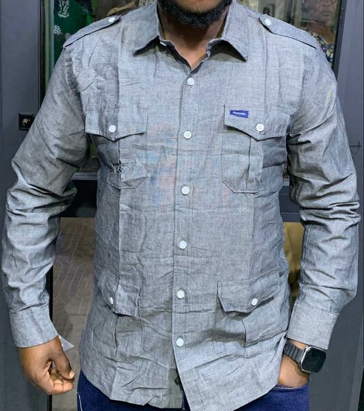 Chemise Homme Style Militaire