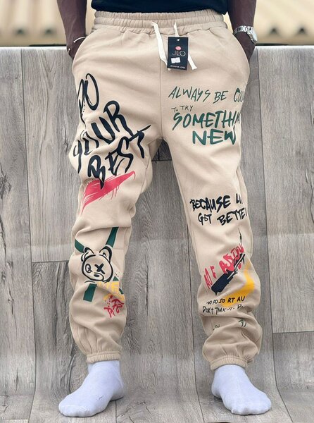 Pantalon jogging graphique unisexe