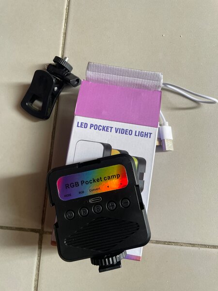 Lampe Vidéo LED Portable RGB