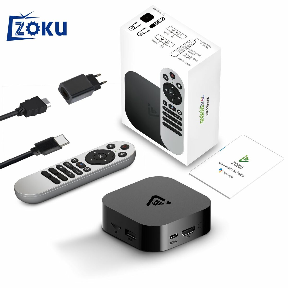 Boîtier TV Zoku Streaming 4K