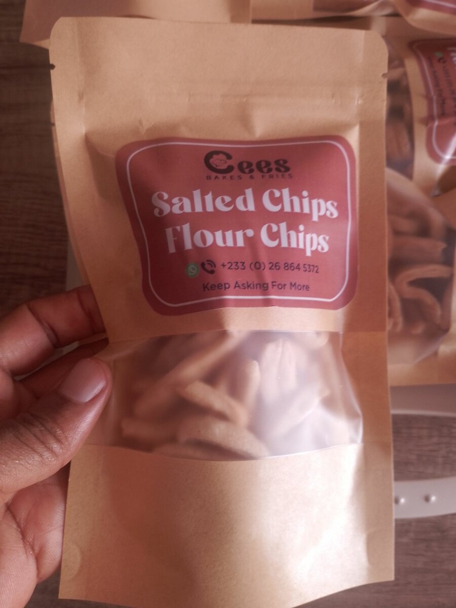 Salted Chips/ Flour chips / Ghana chips